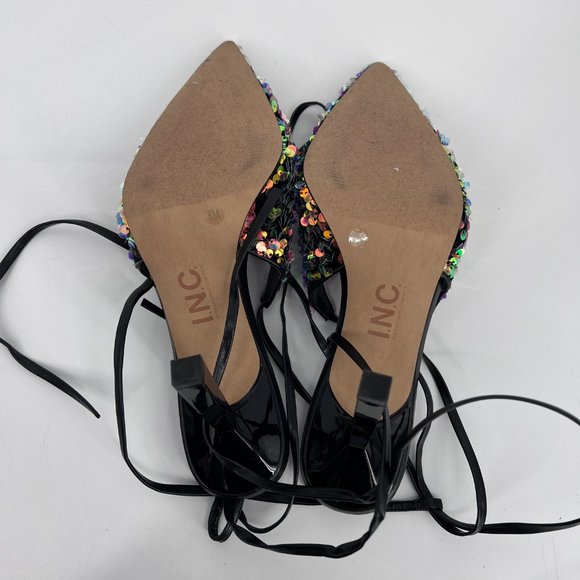 I.N.C. International Concepts Womens Sandaze Ankle-Tie Pointed Pumps Size 8M NWB - Picture 4 of 9